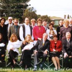 Family at Dad’s Funeral