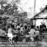 Fred with Village Sunday School Kalabu