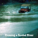 Jeep crossing River