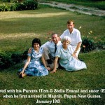 Maprik with parents 1961