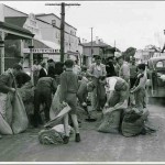 Helping to Sandbag at Renmark