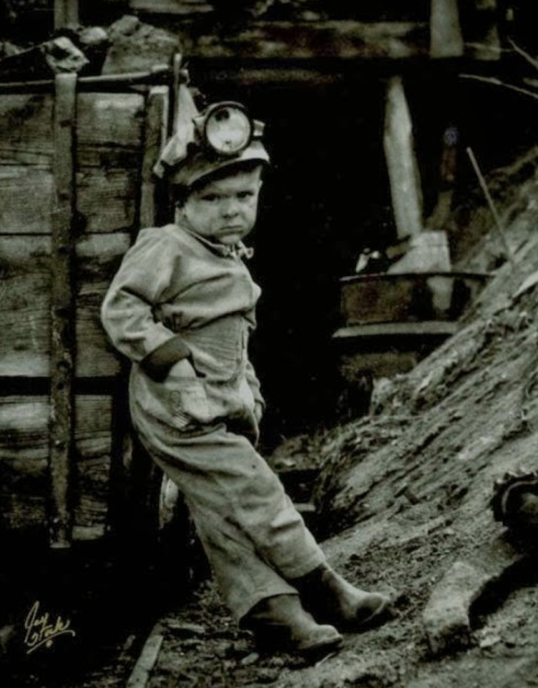 Fred And Betty Evans' Website » Blog Archive » Child In Coal Mine